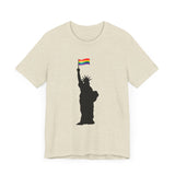 POP Culture Classics Pride Lady Liberty Unisex Jersey Short Sleeve T-Shirt - POPvault