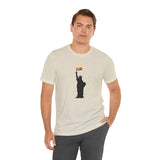 POP Culture Classics Pride Lady Liberty Unisex Jersey Short Sleeve T-Shirt - POPvault