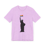 POP Culture Classics Pride Lady Liberty Unisex Jersey Short Sleeve T-Shirt - POPvault
