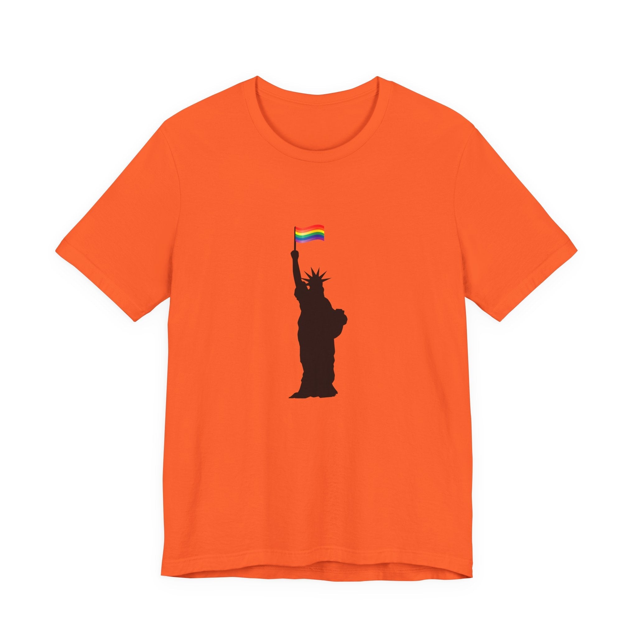 POP Culture Classics Pride Lady Liberty Unisex Jersey Short Sleeve T-Shirt - POPvault
