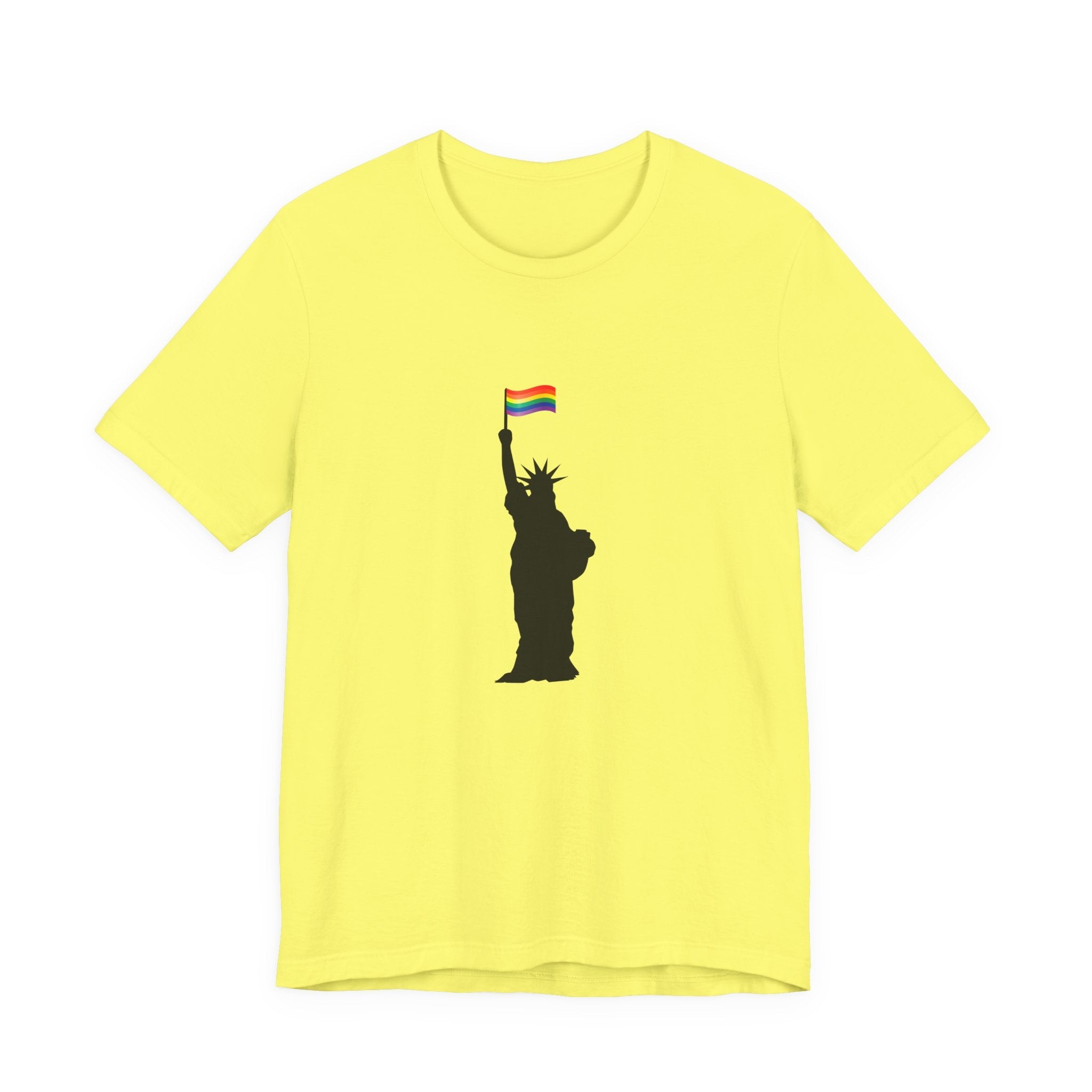 POP Culture Classics Pride Lady Liberty Unisex Jersey Short Sleeve T-Shirt - POPvault