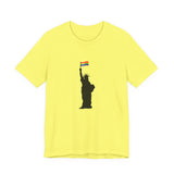 POP Culture Classics Pride Lady Liberty Unisex Jersey Short Sleeve T-Shirt - POPvault
