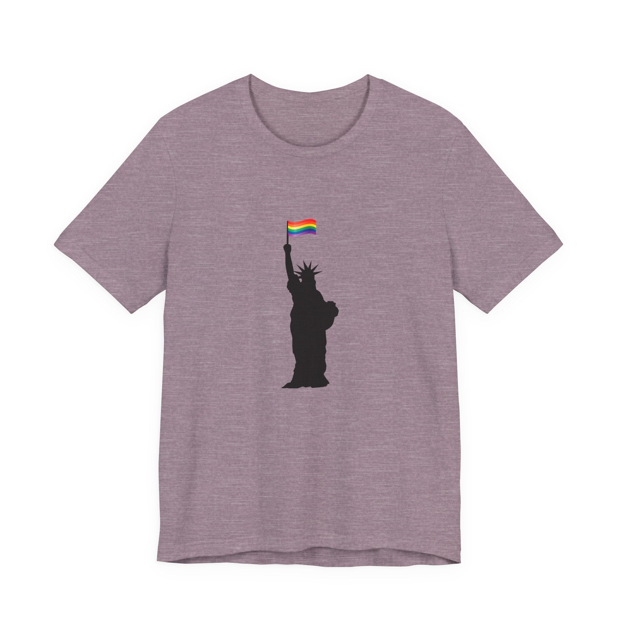 POP Culture Classics Pride Lady Liberty Unisex Jersey Short Sleeve T-Shirt - POPvault