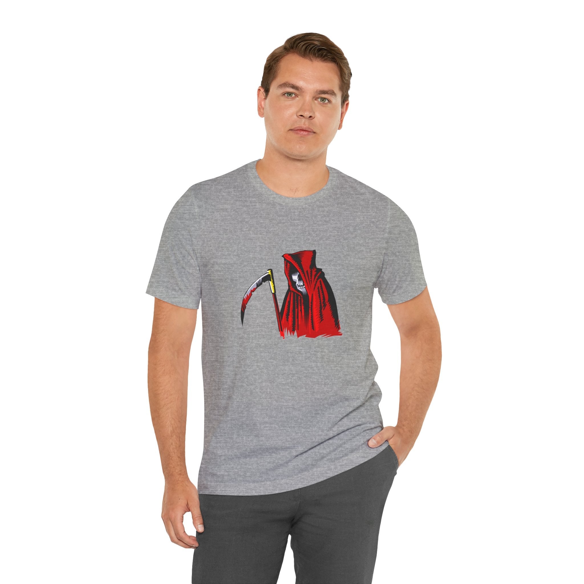 POP Culture Classics Reaper Unisex Jersey Short Sleeve T-Shirt - POPvault