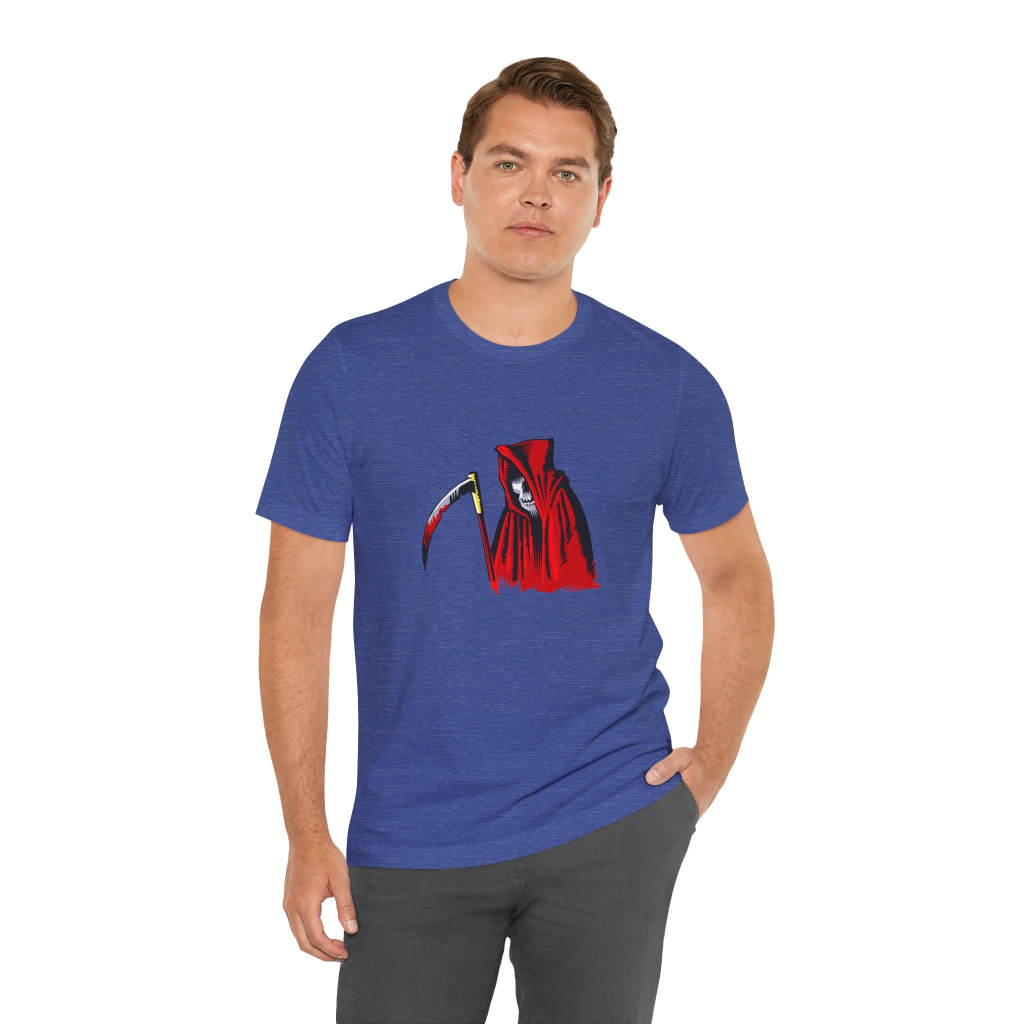POP Culture Classics Reaper Unisex Jersey Short Sleeve T-Shirt - POPvault