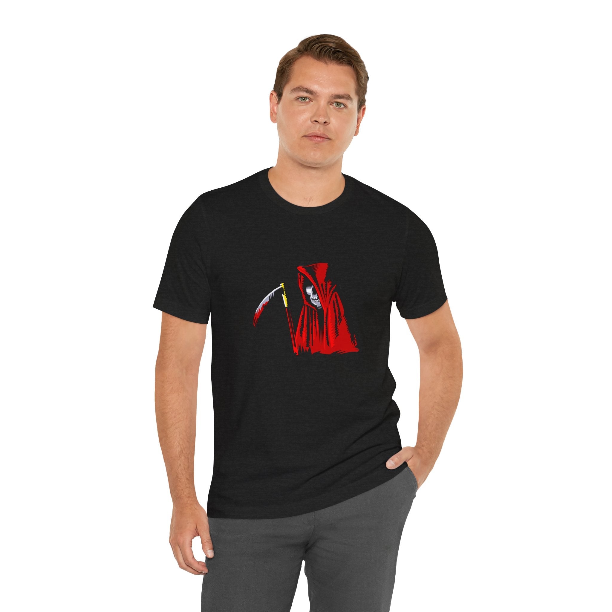POP Culture Classics Reaper Unisex Jersey Short Sleeve T-Shirt - POPvault