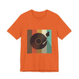POP Culture Classics Record Color Graphic Unisex Jersey Short Sleeve T-Shirt - POPvault