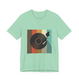 POP Culture Classics Record Color Graphic Unisex Jersey Short Sleeve T-Shirt - POPvault