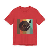 POP Culture Classics Record Color Graphic Unisex Jersey Short Sleeve T-Shirt - POPvault