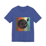 POP Culture Classics Record Color Graphic Unisex Jersey Short Sleeve T-Shirt - POPvault