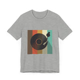 POP Culture Classics Record Color Graphic Unisex Jersey Short Sleeve T-Shirt - POPvault