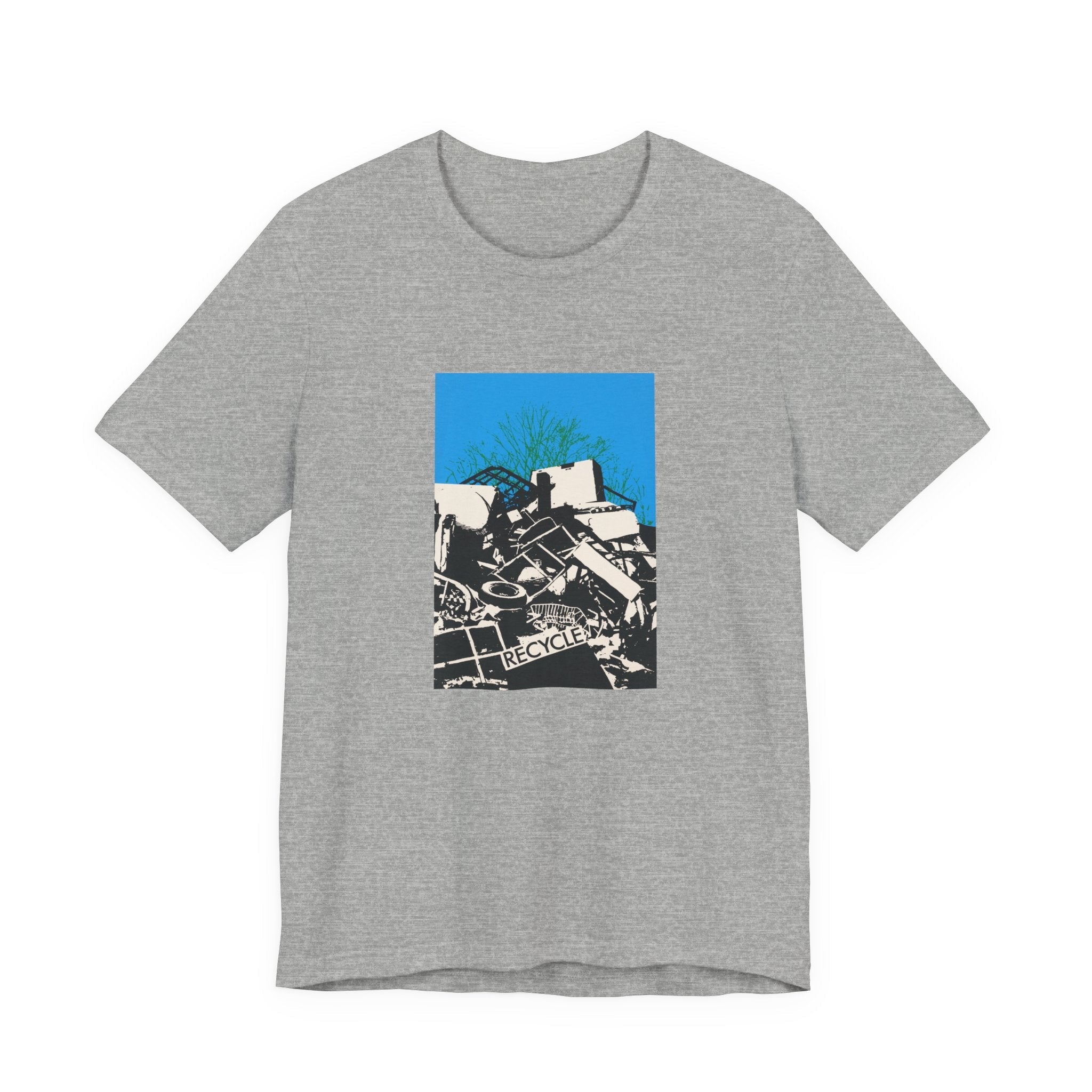POP Culture Classics Recycle Unisex Jersey Short Sleeve T-Shirt - POPvault