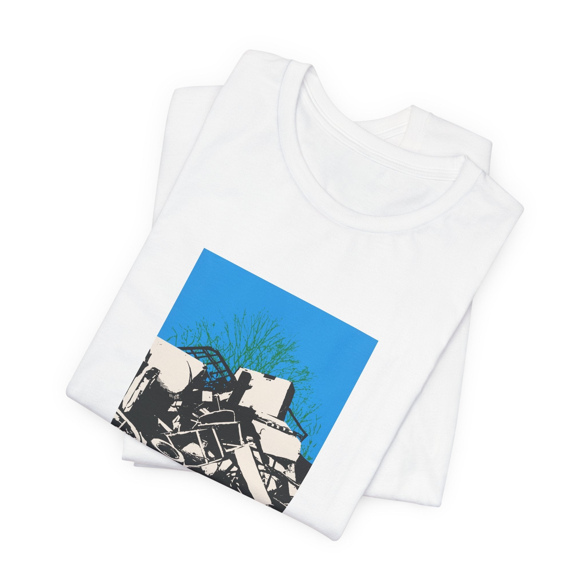 POP Culture Classics Recycle Unisex Jersey Short Sleeve T-Shirt - POPvault