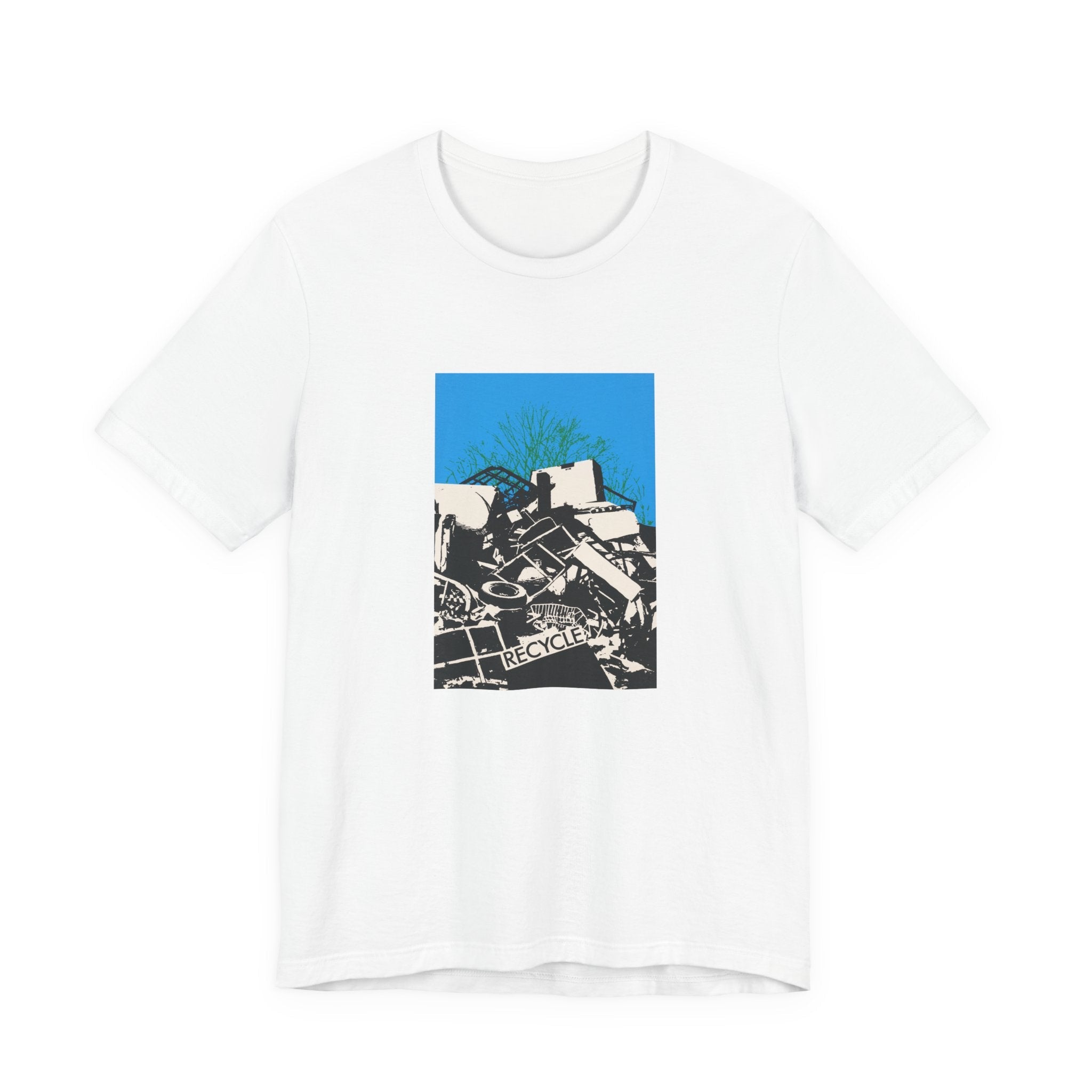 POP Culture Classics Recycle Unisex Jersey Short Sleeve T-Shirt - POPvault