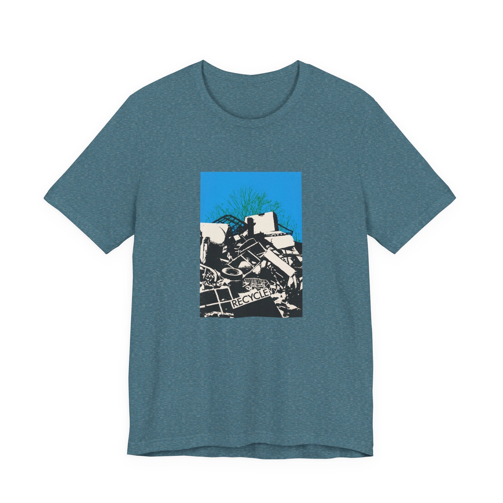 POP Culture Classics Recycle Unisex Jersey Short Sleeve T-Shirt - POPvault