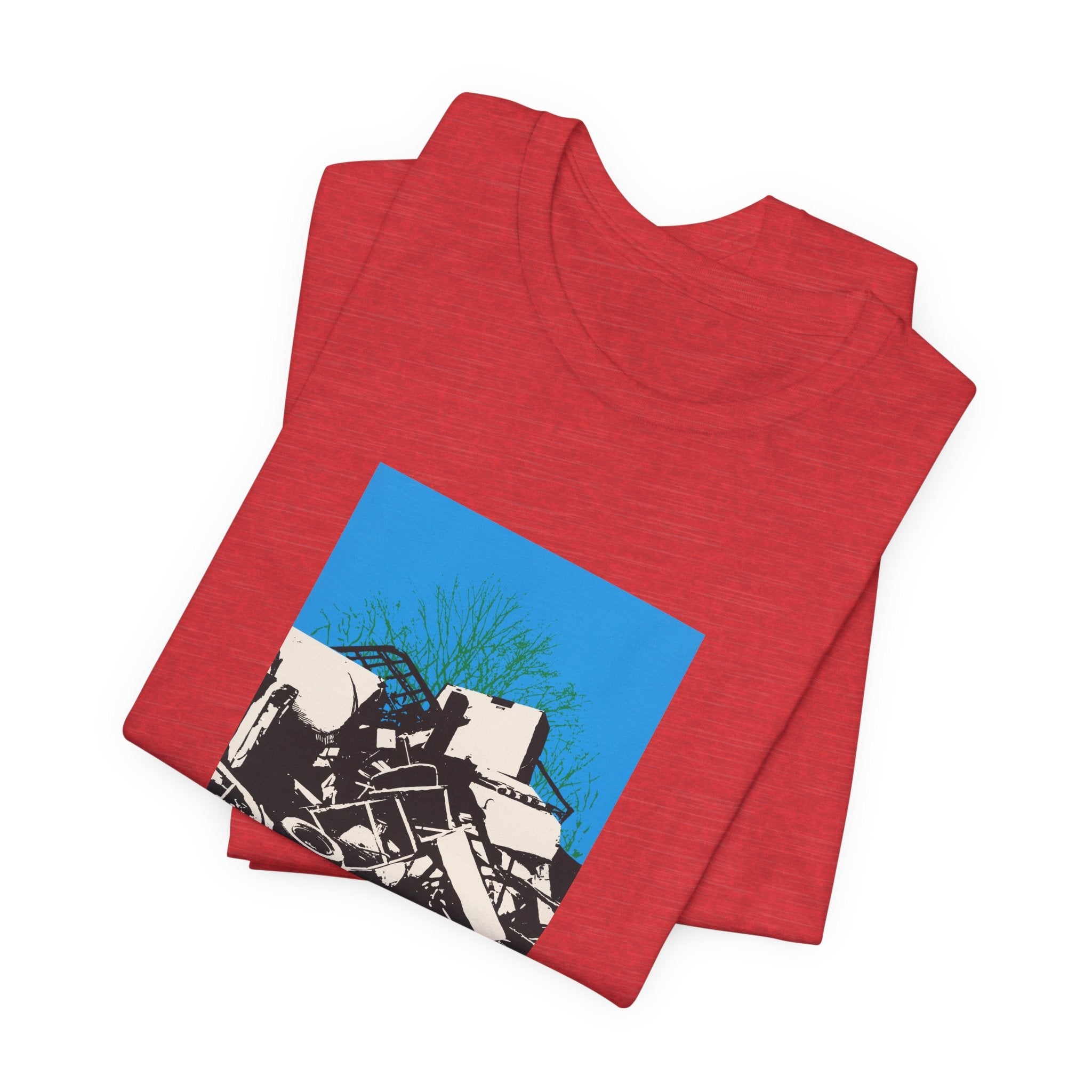 POP Culture Classics Recycle Unisex Jersey Short Sleeve T-Shirt - POPvault