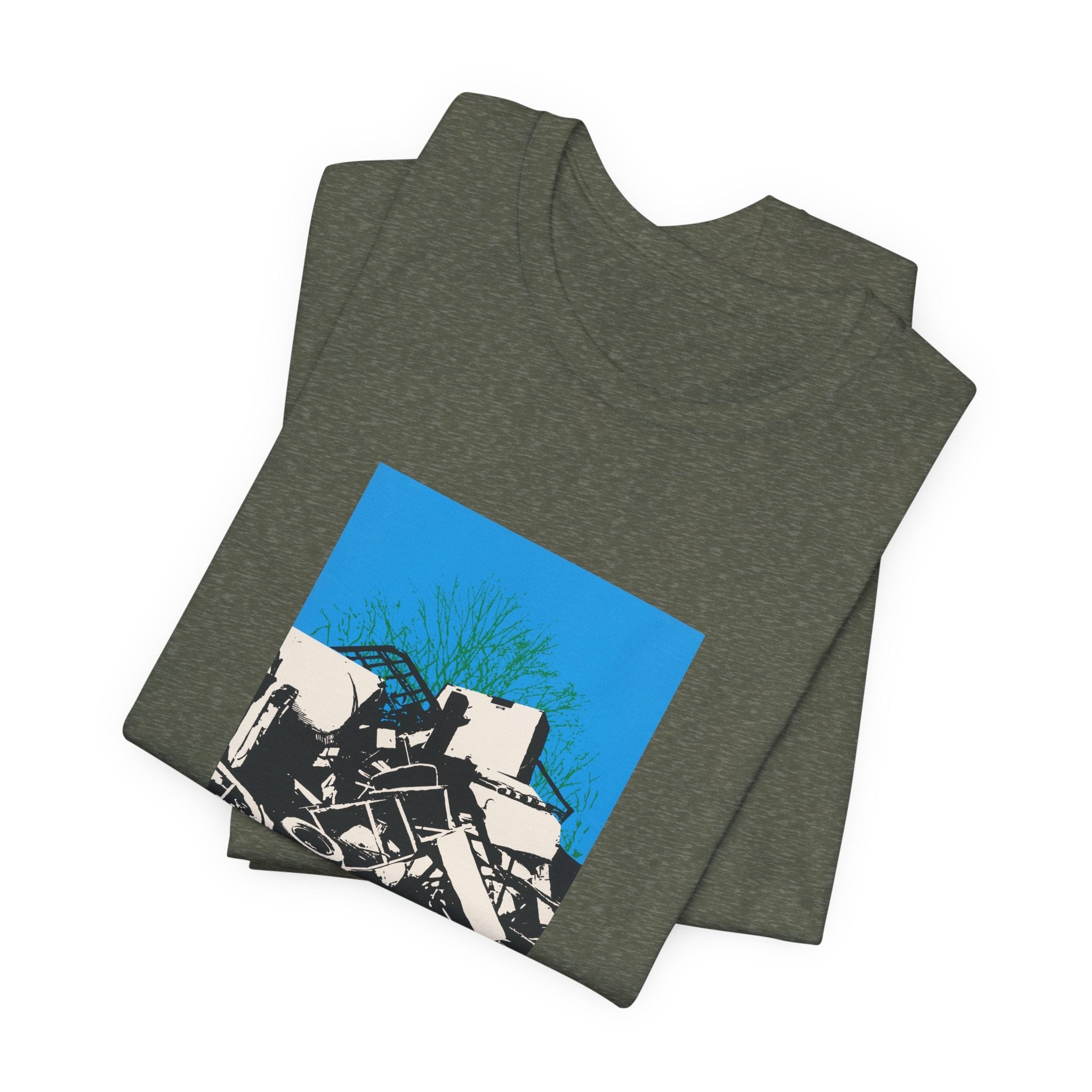 POP Culture Classics Recycle Unisex Jersey Short Sleeve T-Shirt - POPvault