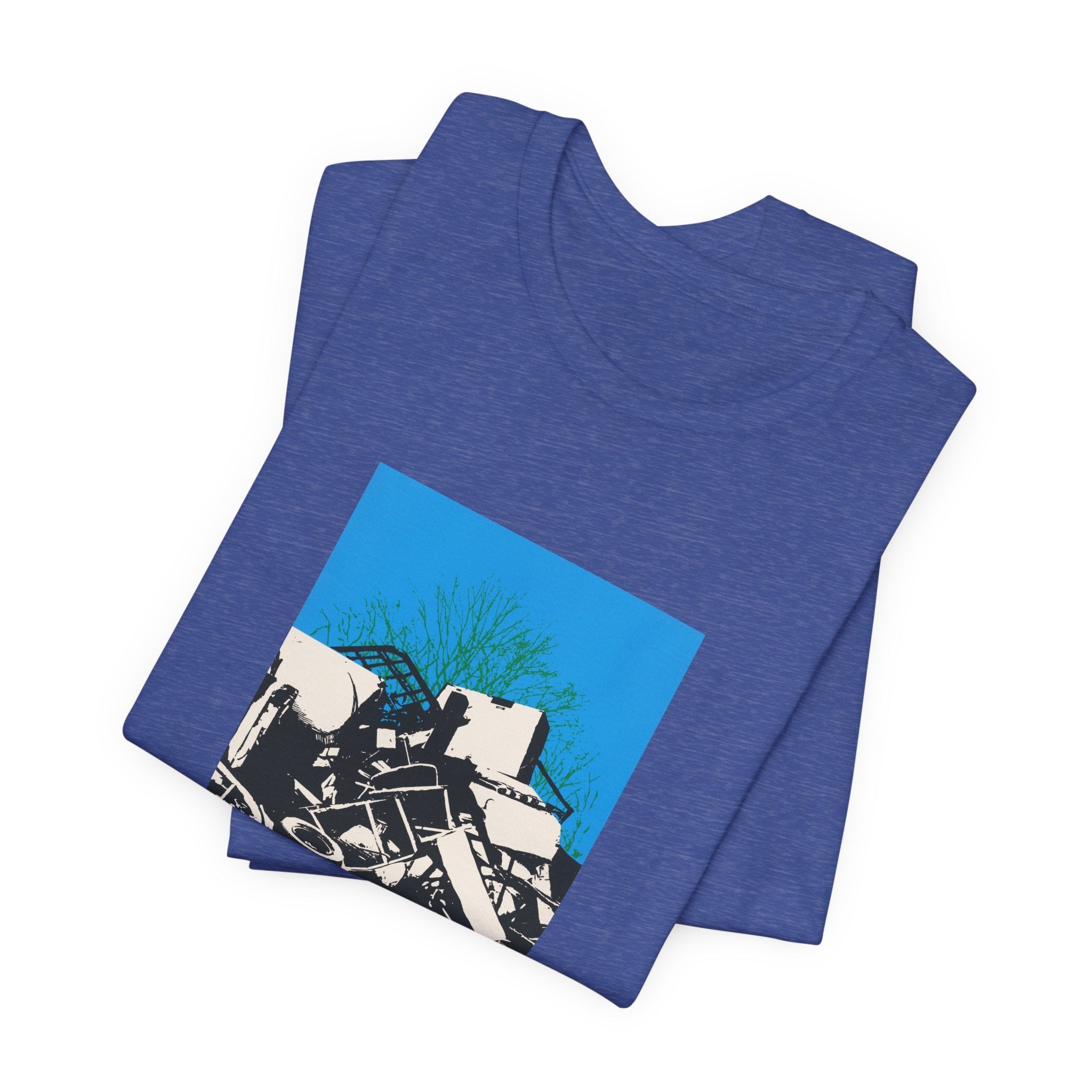 POP Culture Classics Recycle Unisex Jersey Short Sleeve T-Shirt - POPvault