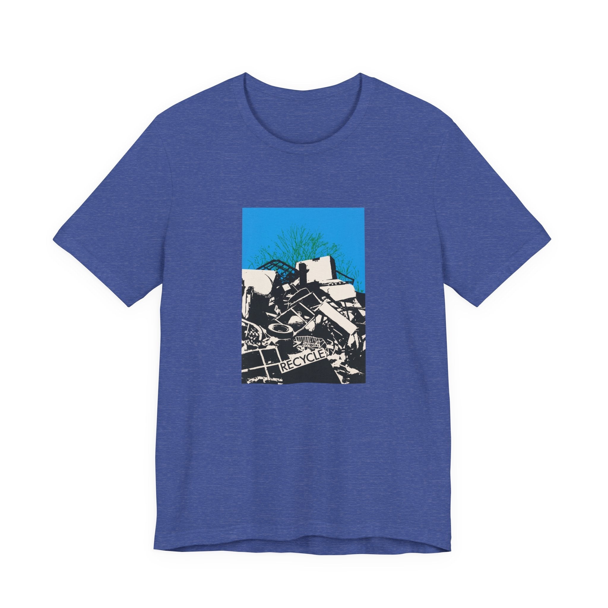 POP Culture Classics Recycle Unisex Jersey Short Sleeve T-Shirt - POPvault