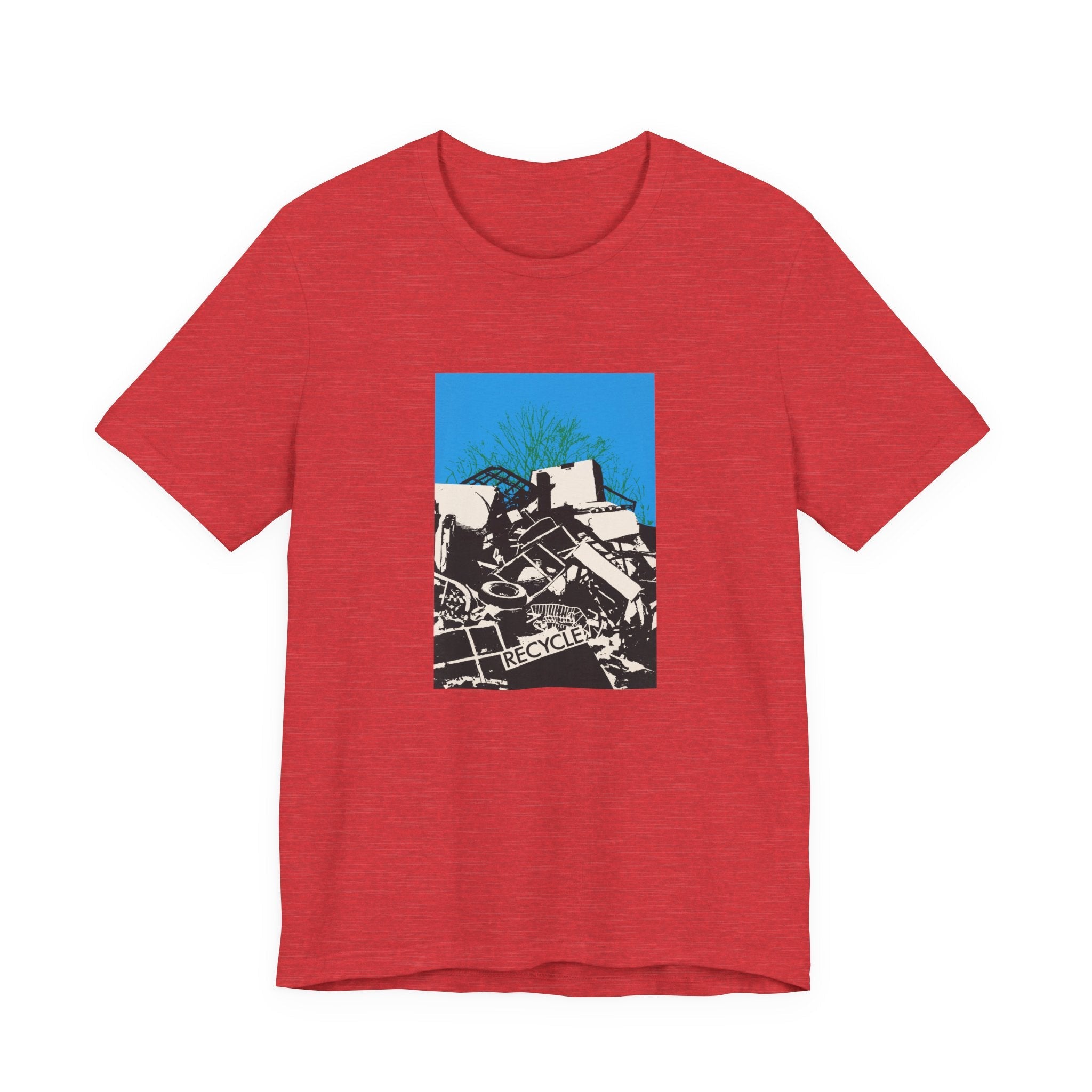 POP Culture Classics Recycle Unisex Jersey Short Sleeve T-Shirt - POPvault