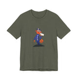 POP Culture Classics Retro Mailman Logo Unisex Jersey Short Sleeve T-Shirt - POPvault