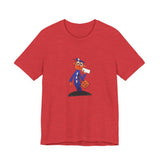 POP Culture Classics Retro Mailman Logo Unisex Jersey Short Sleeve T-Shirt - POPvault