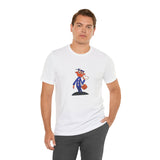 POP Culture Classics Retro Mailman Logo Unisex Jersey Short Sleeve T-Shirt - POPvault