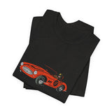 POP Culture Classics Retro Race Car Unisex Jersey Short Sleeve T-Shirt - POPvault