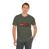 POP Culture Classics Retro Race Car Unisex Jersey Short Sleeve T-Shirt - POPvault