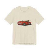 POP Culture Classics Retro Race Car Unisex Jersey Short Sleeve T-Shirt - POPvault