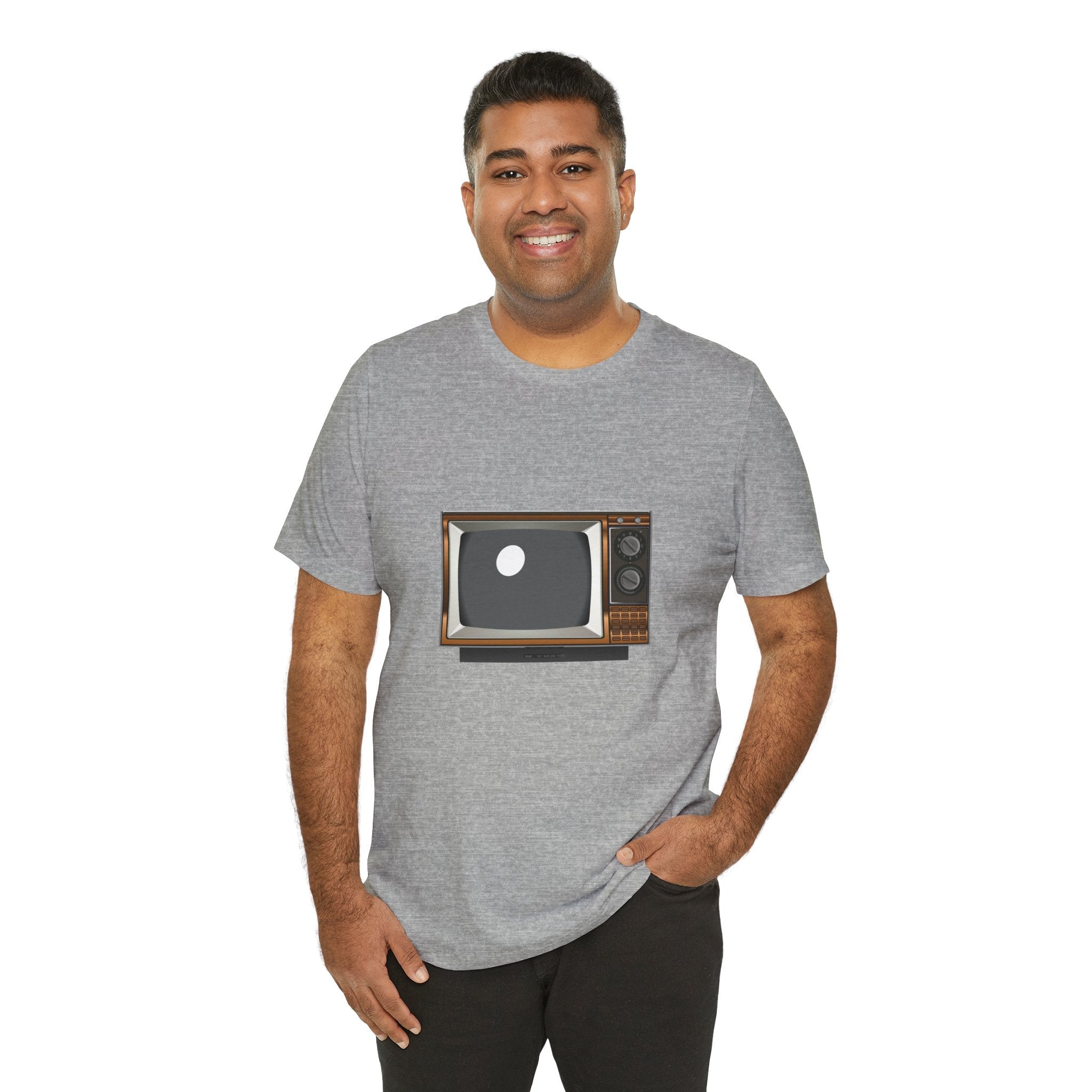 POP Culture Classics Retro TV Unisex Jersey Short Sleeve T-Shirt - POPvault