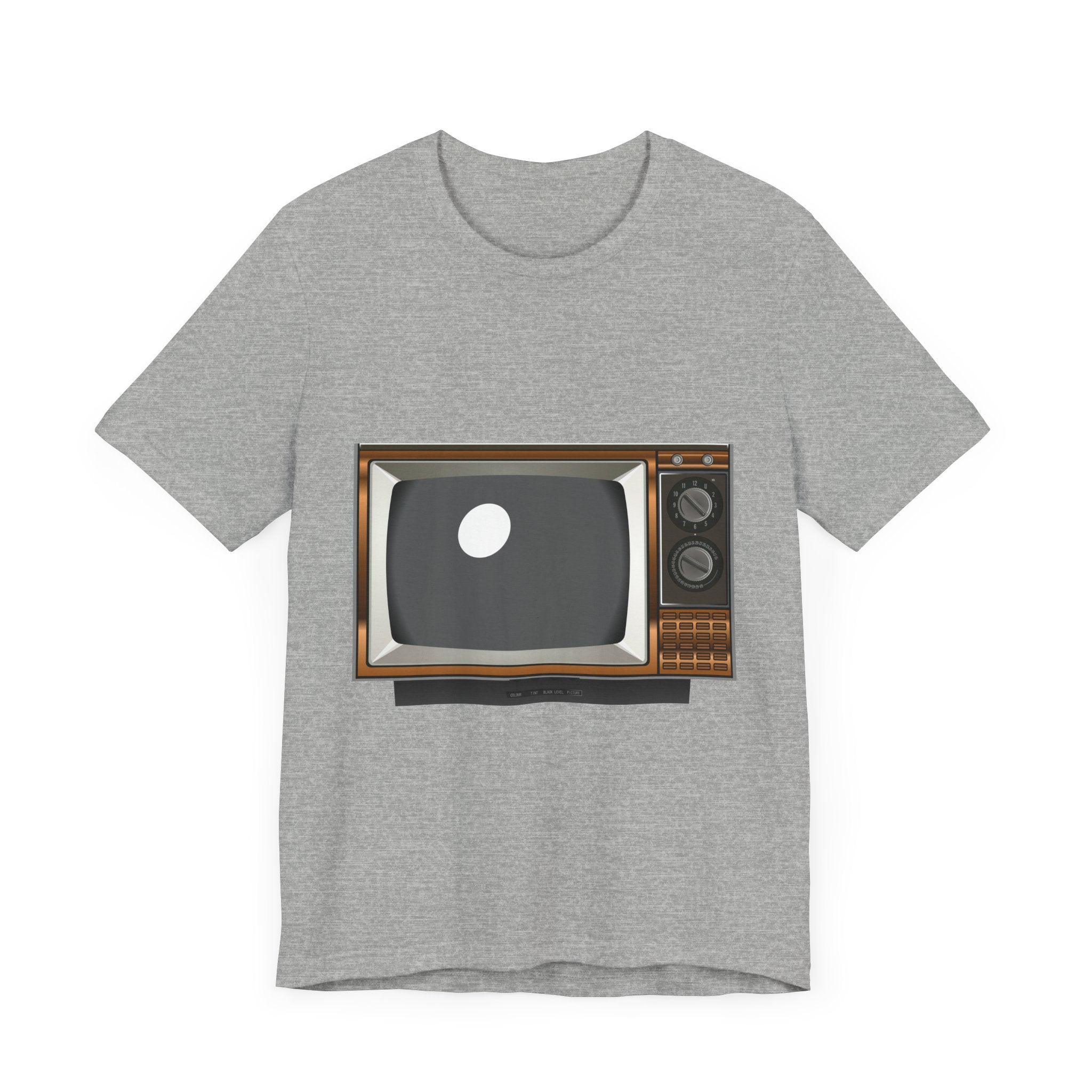 POP Culture Classics Retro TV Unisex Jersey Short Sleeve T-Shirt - POPvault