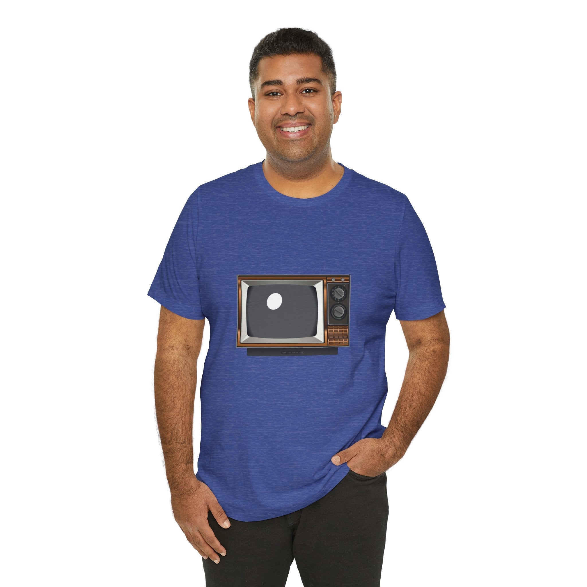 POP Culture Classics Retro TV Unisex Jersey Short Sleeve T-Shirt - POPvault