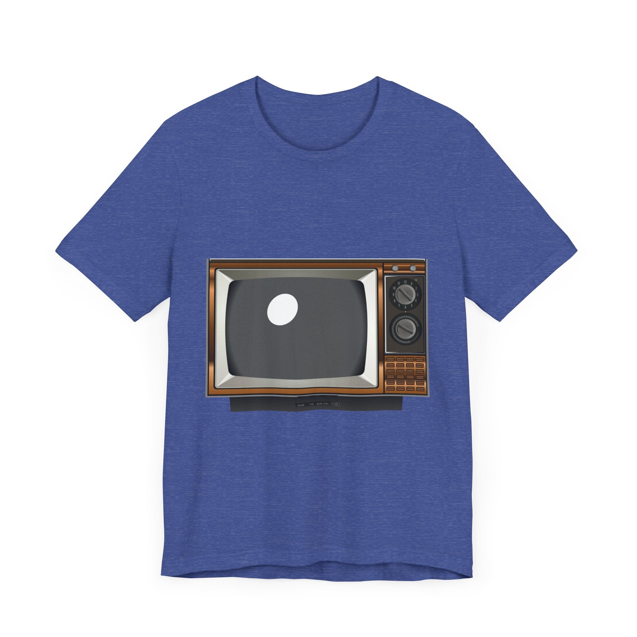 POP Culture Classics Retro TV Unisex Jersey Short Sleeve T-Shirt - POPvault