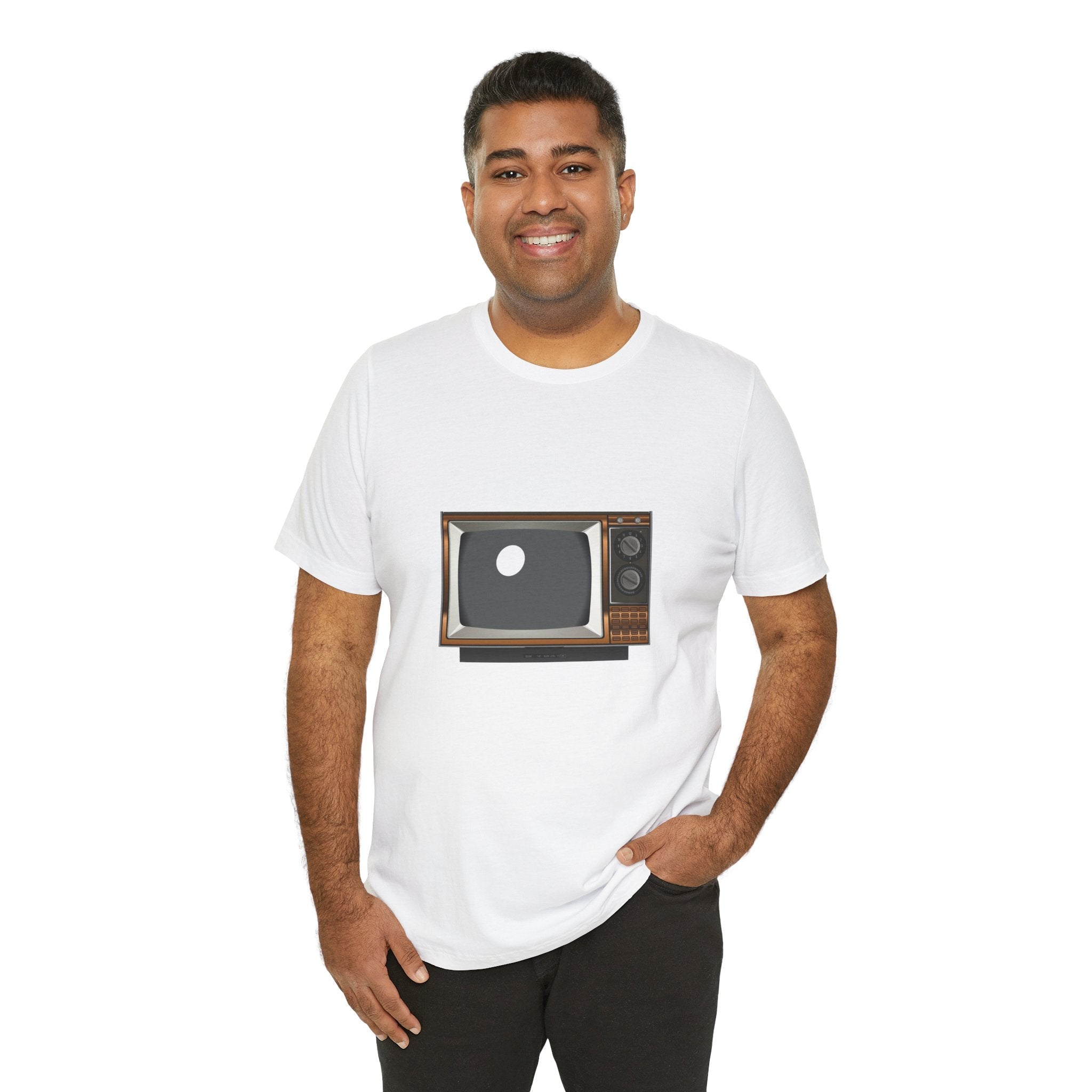 POP Culture Classics Retro TV Unisex Jersey Short Sleeve T-Shirt - POPvault
