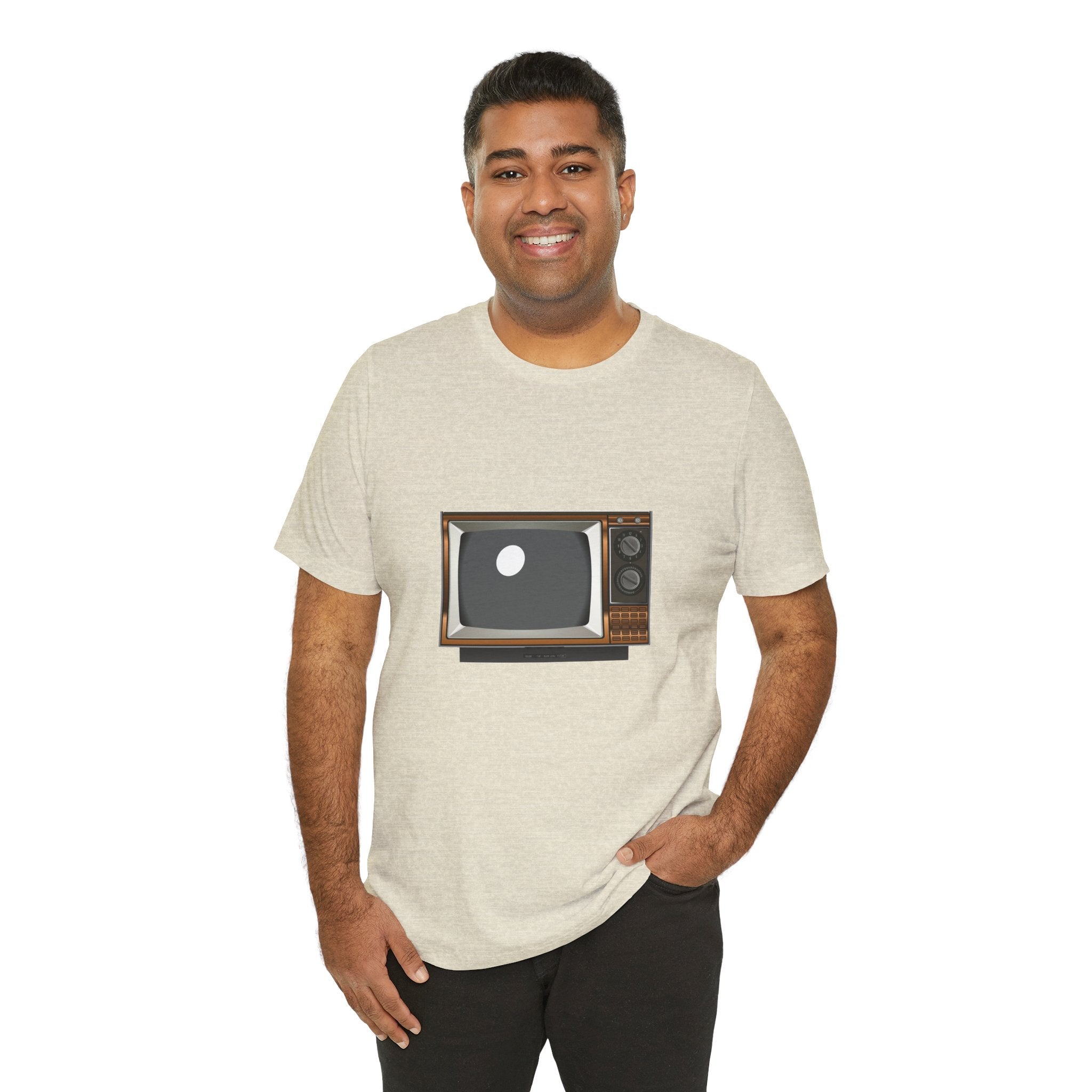 POP Culture Classics Retro TV Unisex Jersey Short Sleeve T-Shirt - POPvault