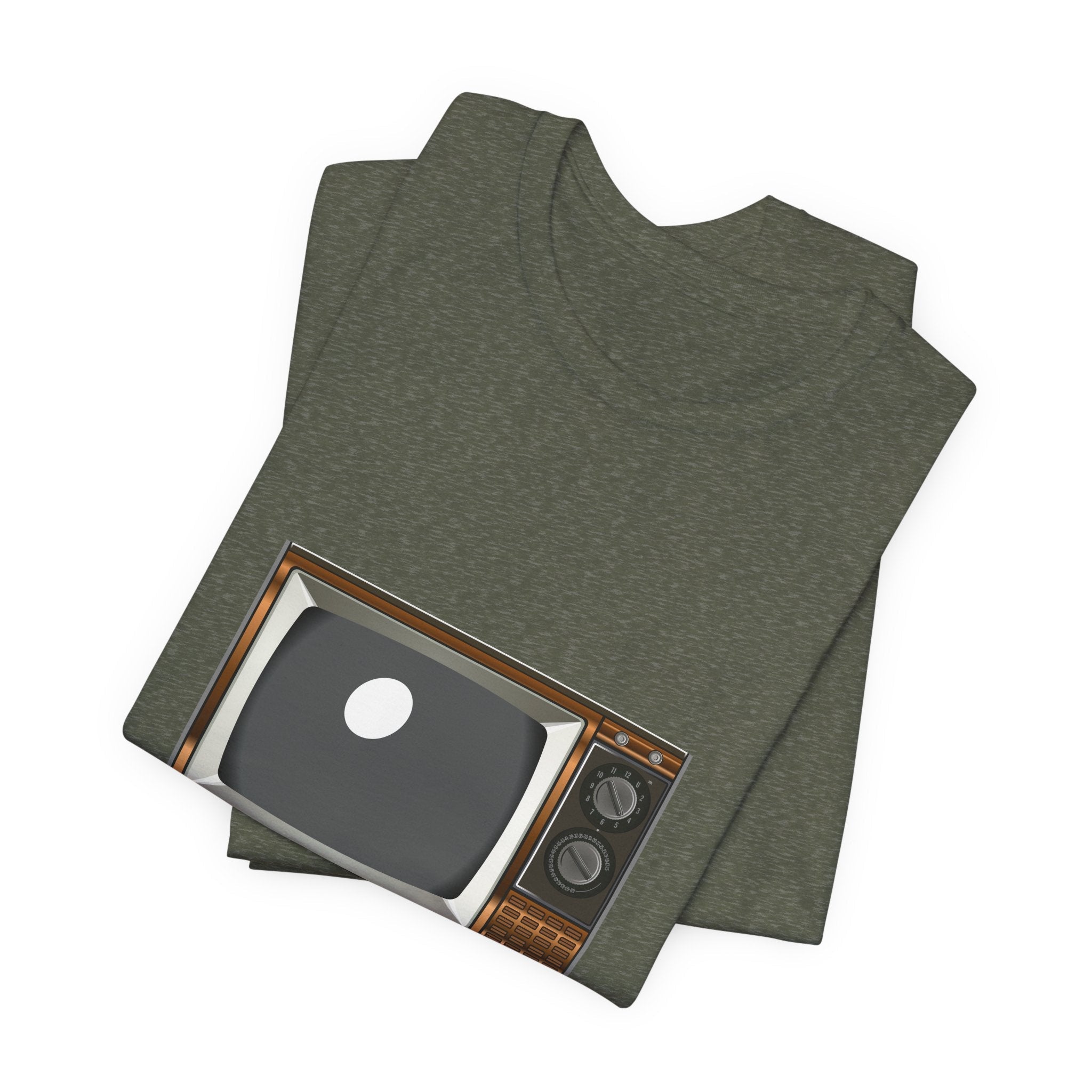POP Culture Classics Retro TV Unisex Jersey Short Sleeve T-Shirt - POPvault