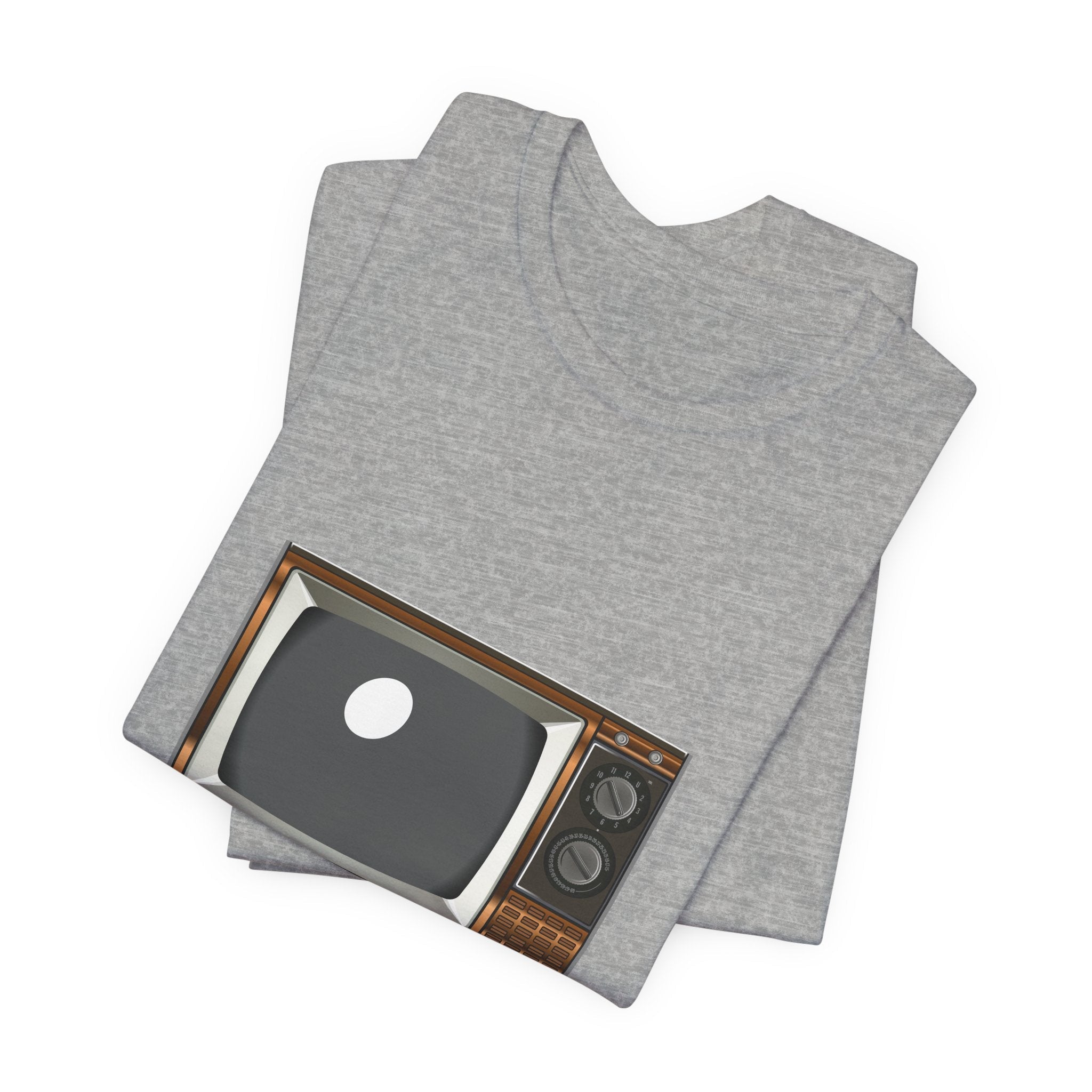 POP Culture Classics Retro TV Unisex Jersey Short Sleeve T-Shirt - POPvault