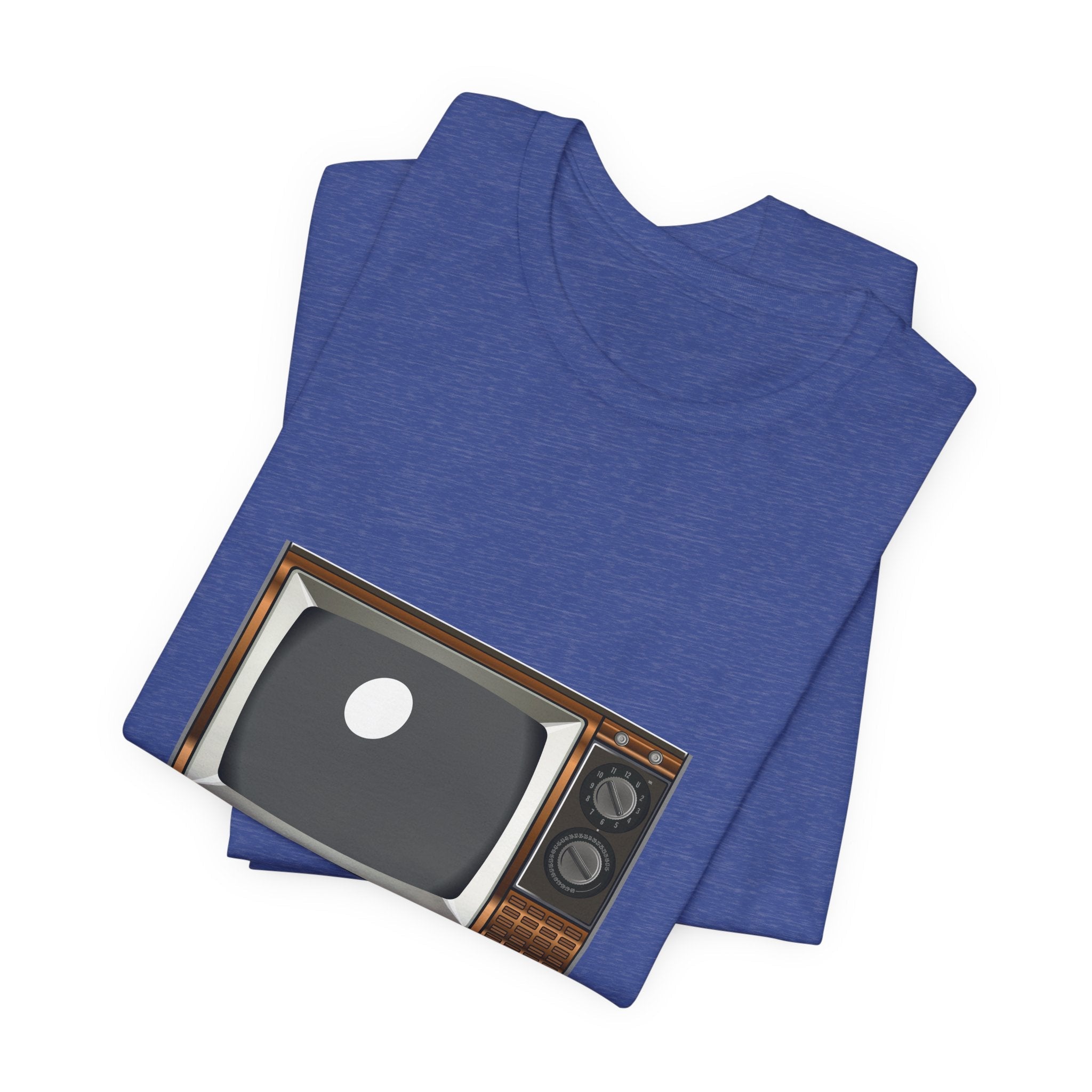 POP Culture Classics Retro TV Unisex Jersey Short Sleeve T-Shirt - POPvault