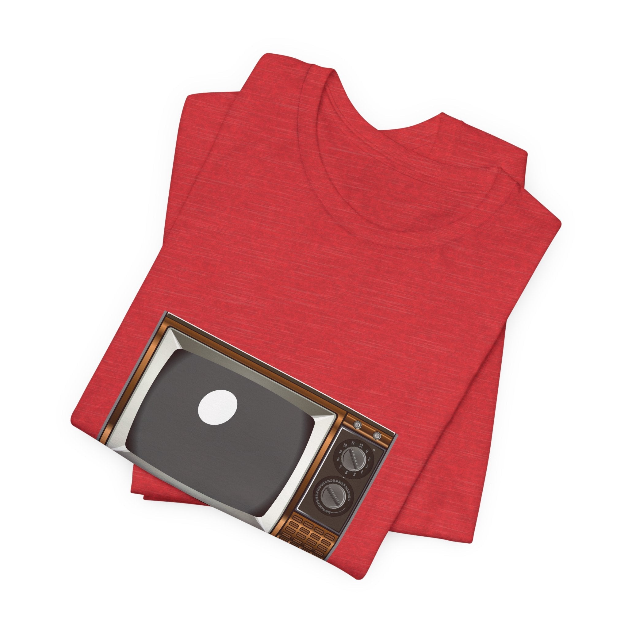 POP Culture Classics Retro TV Unisex Jersey Short Sleeve T-Shirt - POPvault