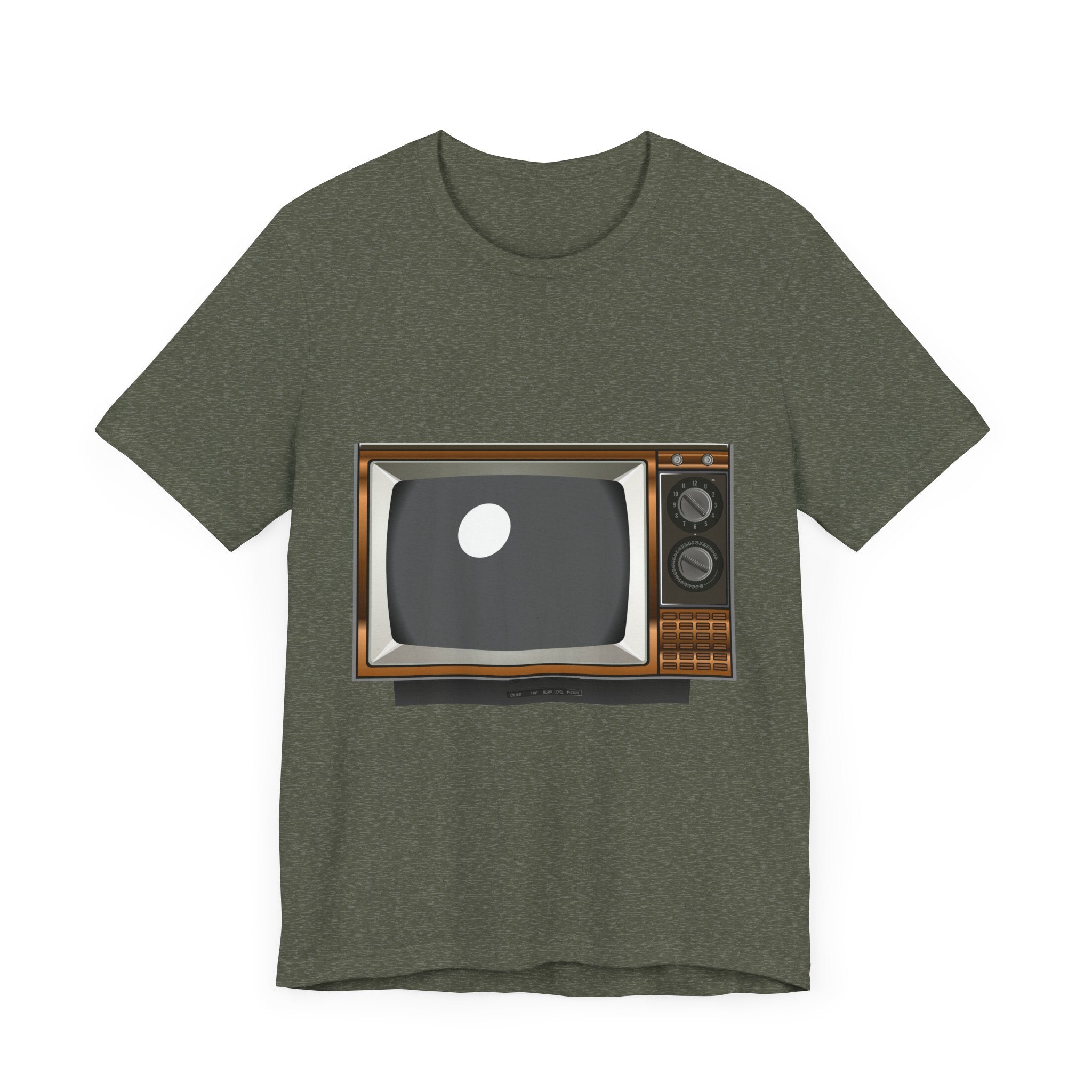 POP Culture Classics Retro TV Unisex Jersey Short Sleeve T-Shirt - POPvault