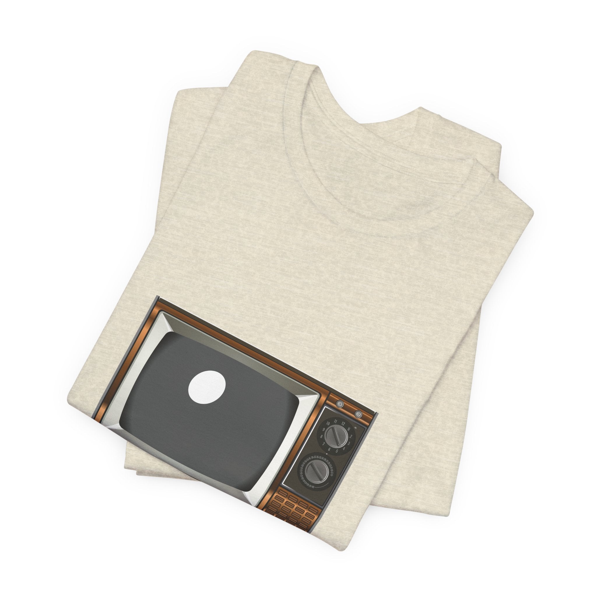 POP Culture Classics Retro TV Unisex Jersey Short Sleeve T-Shirt - POPvault