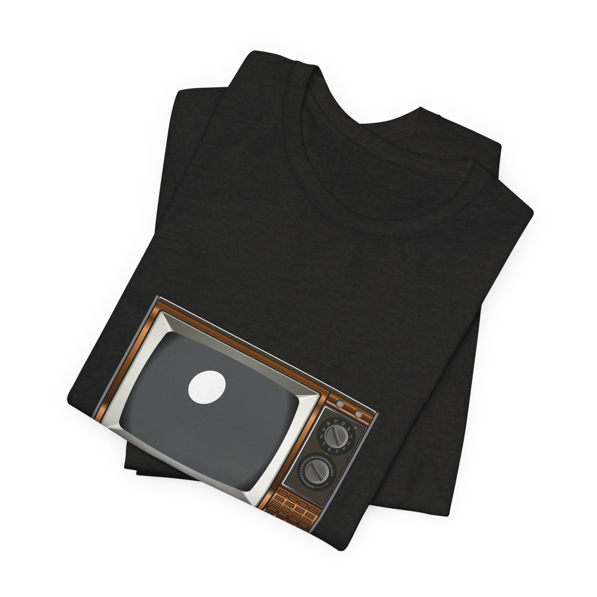 POP Culture Classics Retro TV Unisex Jersey Short Sleeve T-Shirt - POPvault
