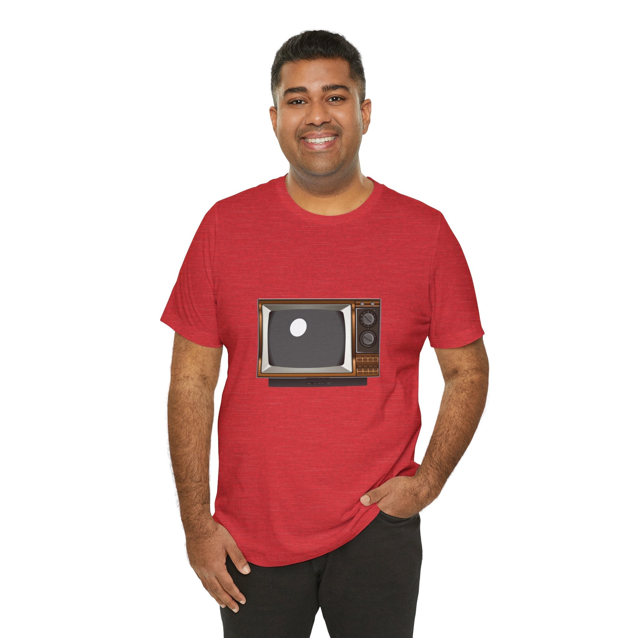 POP Culture Classics Retro TV Unisex Jersey Short Sleeve T-Shirt - POPvault