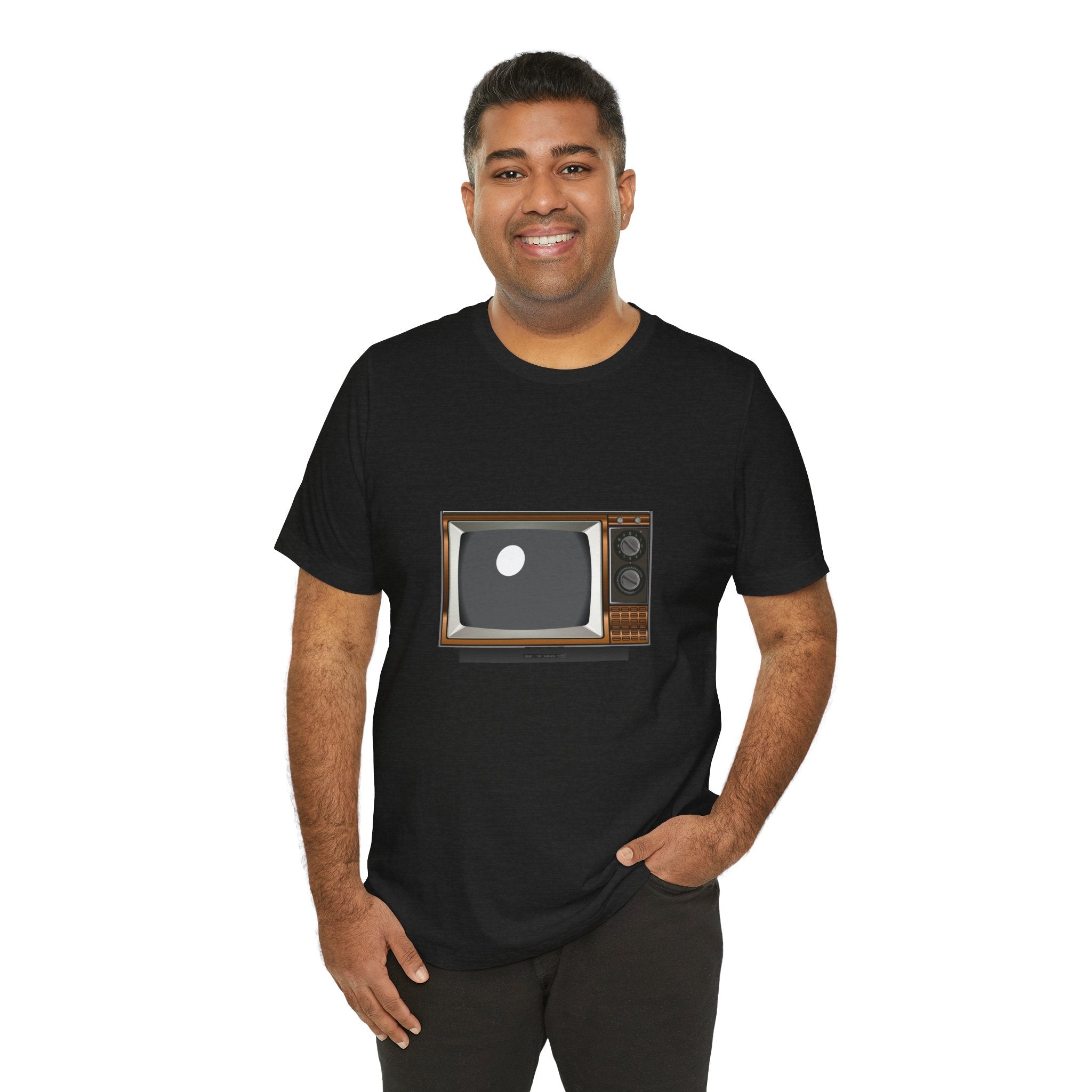 POP Culture Classics Retro TV Unisex Jersey Short Sleeve T-Shirt - POPvault