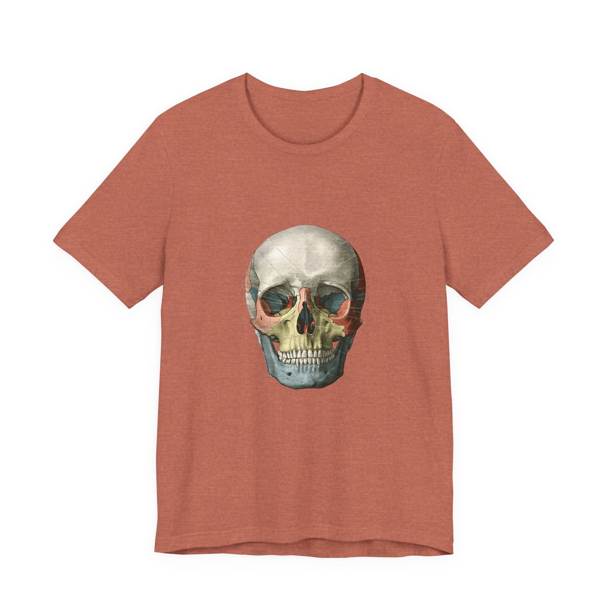 POP Culture Classics Scientific Skull Unisex Jersey Short Sleeve T-Shirt - POPvault