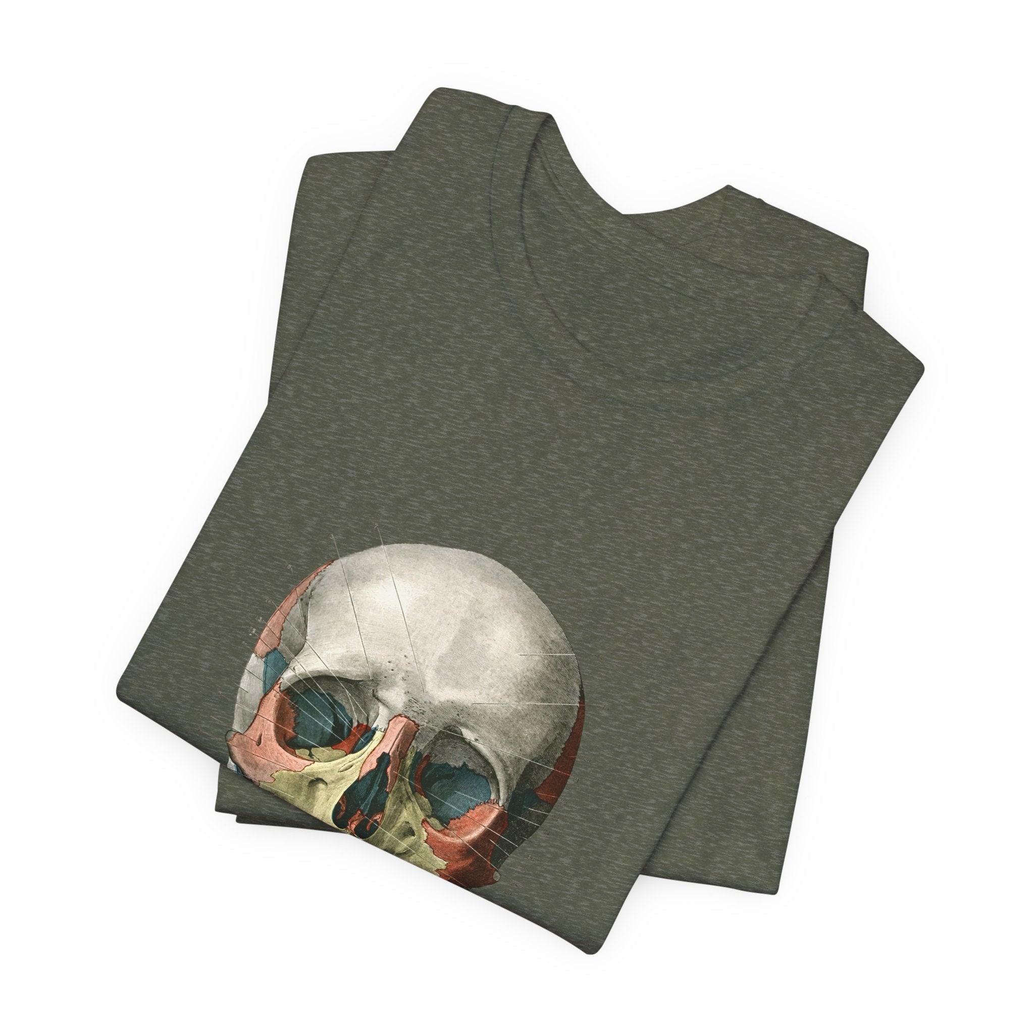 POP Culture Classics Scientific Skull Unisex Jersey Short Sleeve T-Shirt - POPvault