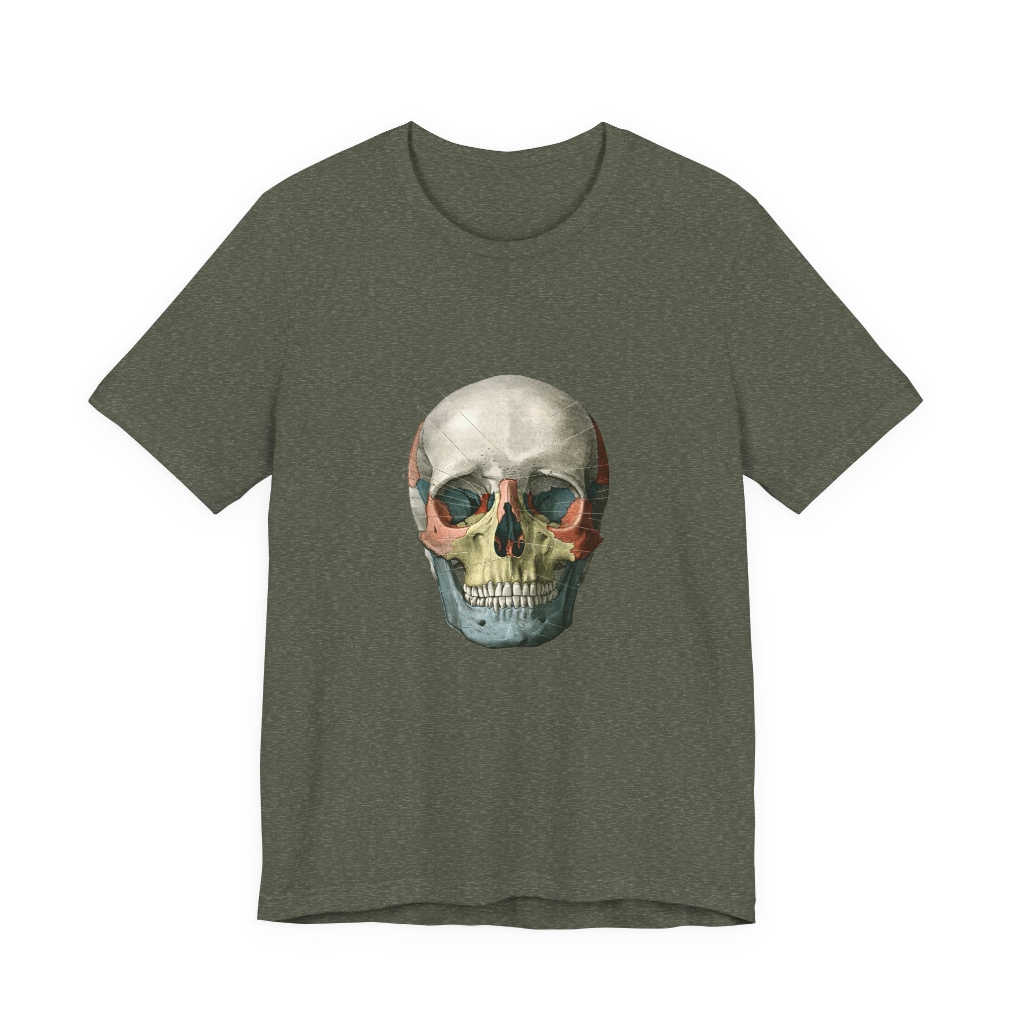 POP Culture Classics Scientific Skull Unisex Jersey Short Sleeve T-Shirt - POPvault