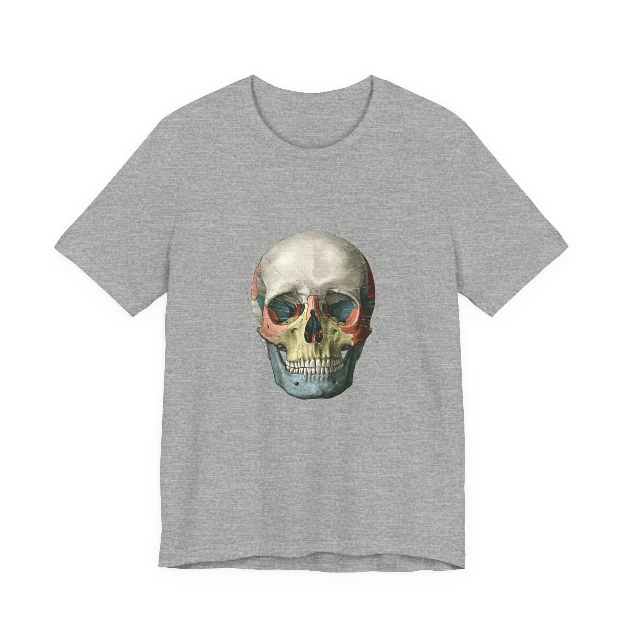 POP Culture Classics Scientific Skull Unisex Jersey Short Sleeve T-Shirt - POPvault