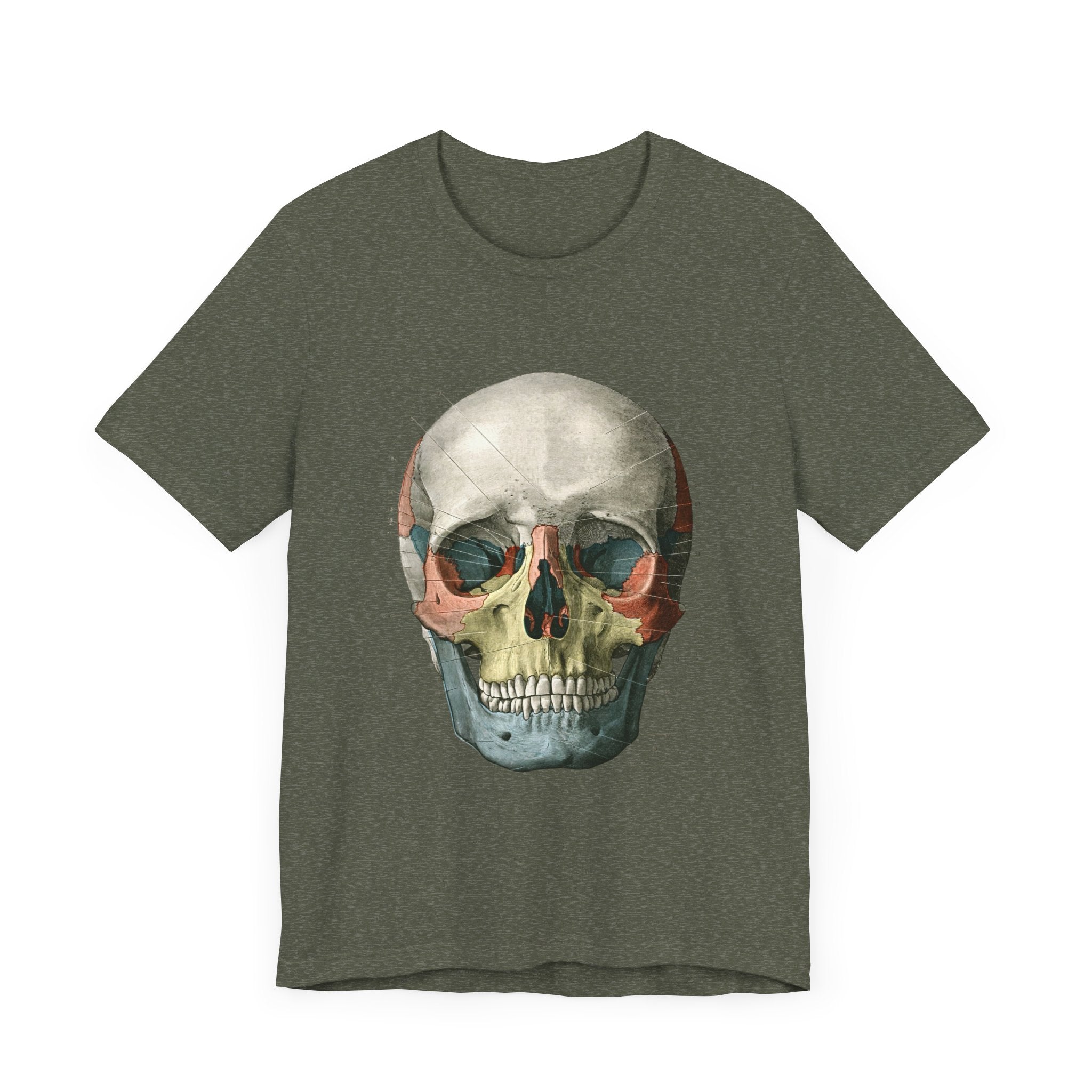 POP Culture Classics Scientific Skull Unisex Jersey Short Sleeve T-Shirt - POPvault